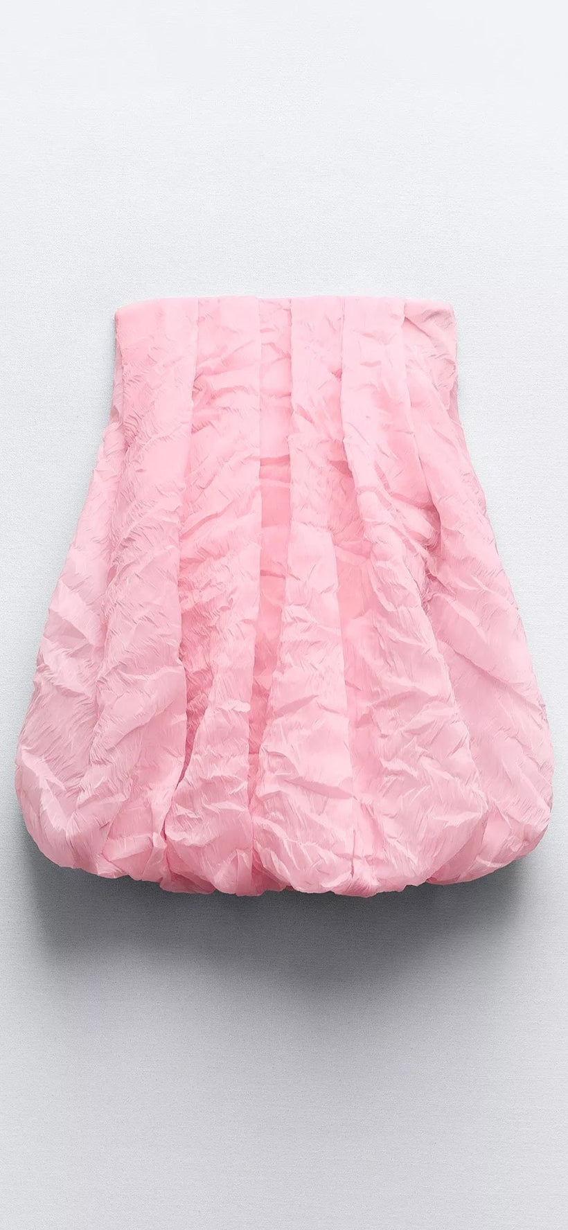 Vestido rosa burbuja